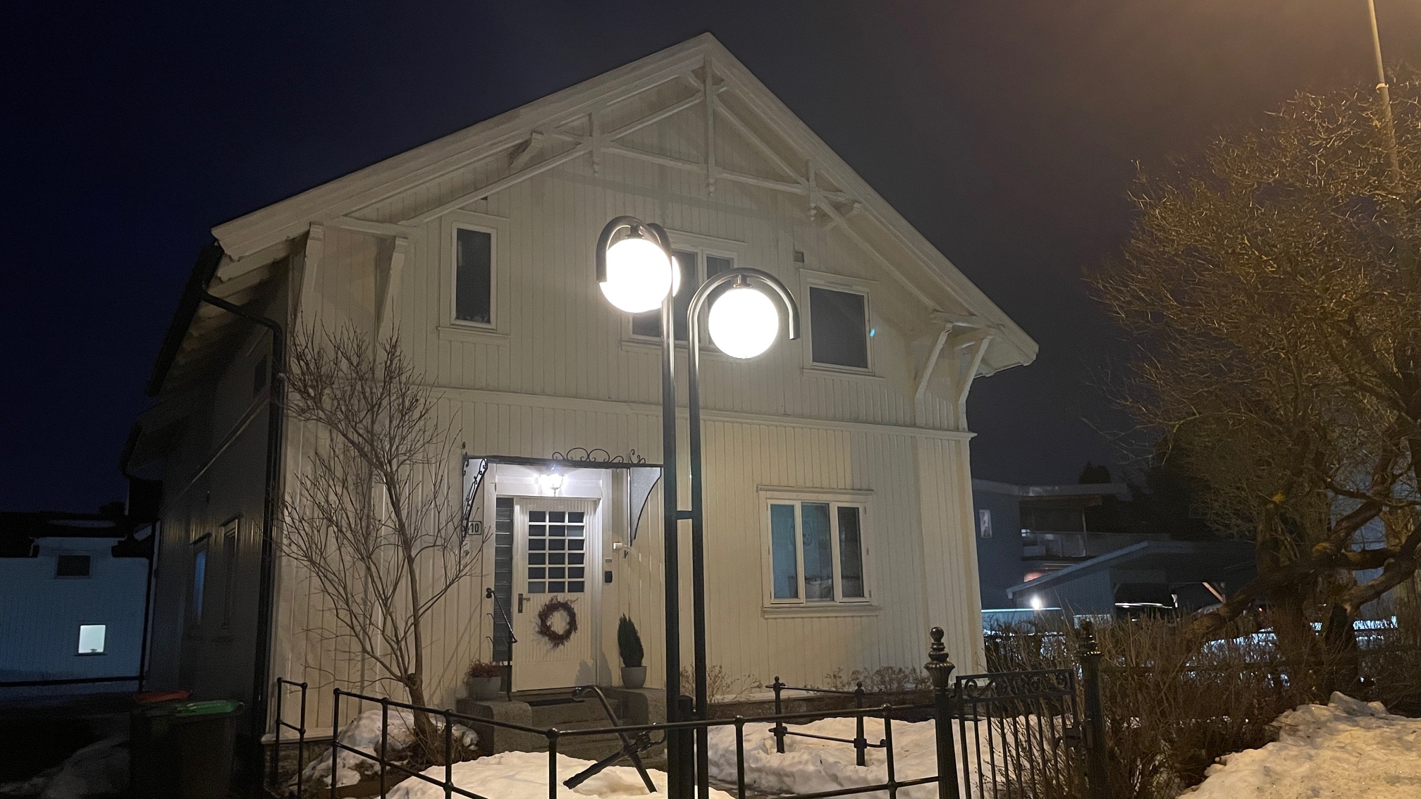 Gamle lykter fra Rådhusparken